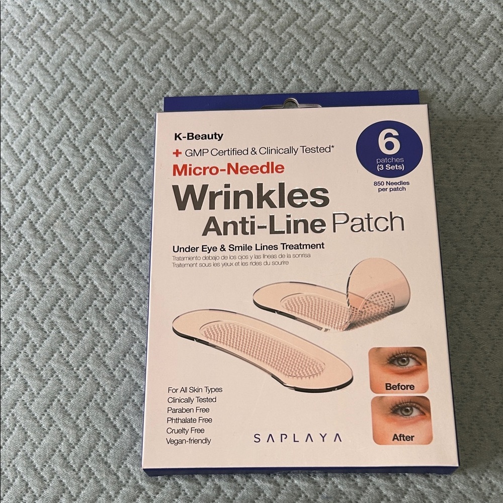 Micro-Needle Wrinkles Anti-Line Patch - White